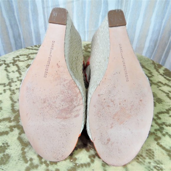 Diane Von Furstenberg Espadrille Wedge Sandal - Picture 11 of 13